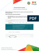 Manual Registro de Empresas PDF