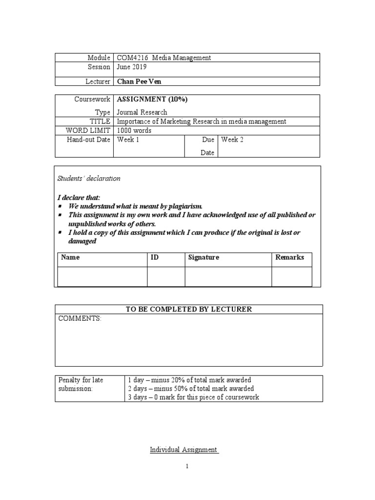 Marketing Research in Media Management | PDF | Evaluation | Communication