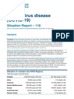 WHO COVID-19 Situation Report May 17, 2020