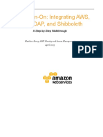 Single Sign-On: Integrating Aws, Openldap, and Shibboleth: A Step-By-Step Walkthrough
