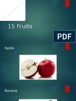15 Fruits