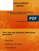 1 Características Del Mundo Laboral Actual