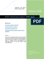 ECAT Solved Papers 2006-19 by USF