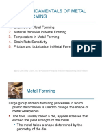 Fundementals of Metal Forming