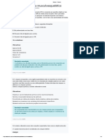 Avaliação Presencial sobre o sistema musculoesquelético