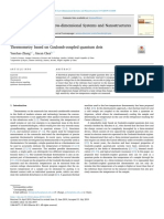 Physica E: Low-Dimensional Systems and Nanostructures: Yanchao Zhang, Jincan Chen T