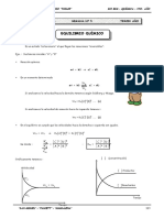 III BIM - QUIM - 5TO. AÑO - GUIA #5 - Equilibrio Químico