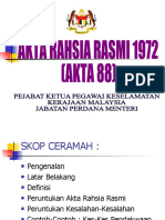 Akta Rahsia Rasmi 1972