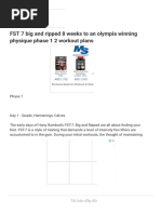 FST 7 big and ripped 8 weeks to an olympia winning physique phase 1 2 workout - Tài liệu text PDF