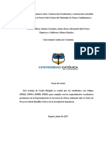 Comparación Financiera Entre La Construcción Tradicional de Una Vivienda y La Construcción Sosten PDF