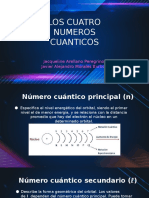 Los 4 Numeros Cuanticos