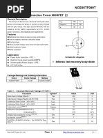 Super Junction Power MOSFET : N-Channel