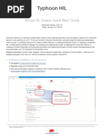 Typhoon HIL: Virtual HIL Device Quick Start Guide