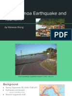 2009 Samoa Earthquake and Tsunami