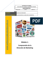 Guia Didactica Gerencia de Mercadeo Modulo 1