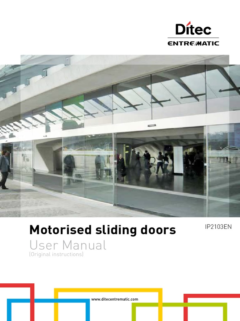 Sliding Doors User Manual - IP2013ENmoduloR | PDF | Switch | Door