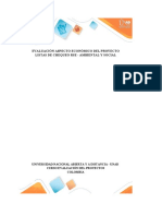 Evaluación Aspecto Económico Del Proyecto - Listas Chequeos RSE Ambiental y Social