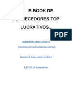 E-book de Fornecedores Top Lucrativos
