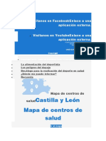 Castilla y León Mapa de Centros de Salud