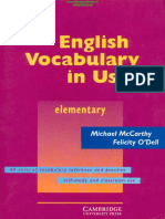 Cambridge University Press - English Vocabulary in Use Elementary 2