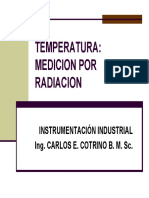 Temperatura Radiación