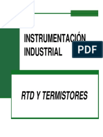 Temperatura RTD Termistores