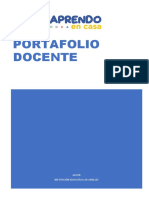 PORTAFOLIO DOCENTE