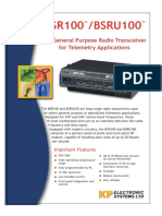 Long-range radio transceivers for telemetry applications