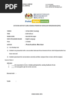 Catatan Aktiviti Guru Semasa Perintah Kawalan Pergerakan (PKP)