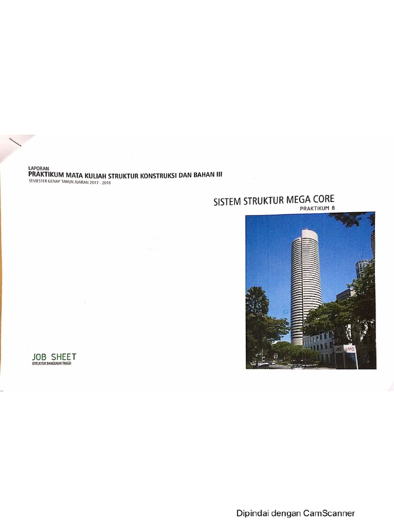 SKB3 - Sistem Struktur Mega Core - Chaula Lu | PDF