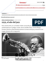 1959, El Año Más Creativo Del Jazz - Miles Davis, Charles Mingus, Ornette Coleman y Dave Brubeck PDF