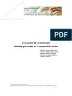 Evaluación de la Educacion. Factores que inciden en la comprension lectora, 2010.pdf