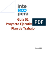 Guía 01 - Proyecto Ejecutivo Con Plan de Trabajo