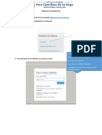 Manual Matricula Intranet PDF