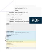 Activity 9: Final Exam: Comenzado El Comenzado El