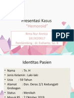 Presentasi Kasus Hemoroid