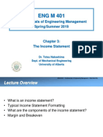 ENGM401-LectureSlides 03a Income Statements