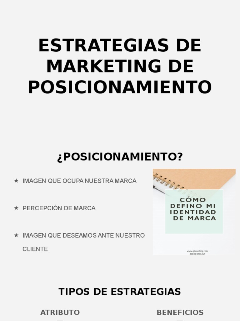 Estrategias de Posicionamiento de Marca | PDF | Marca | Mercado (economía)