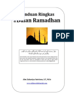 Panduan Ringkas Bulan Ramadhan -abu Zakariya 1434h