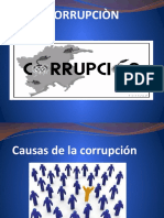 Causas y efectos de la corrupción