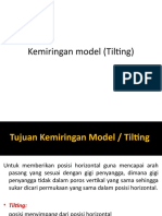 Kemiringan Model (Tilting)