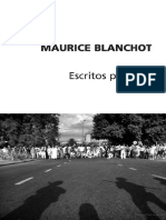Blanchot - Maurice - Escritos-Politicos PDF