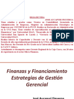 Finanzas y Financiamiento Estrategias de Gestion Gerencial