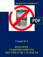 Unidad 5 Reología, Comportamiento Mecánico de Rocas