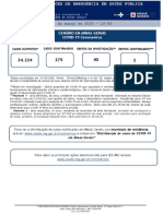 Boletim Epidemiologico COVID-19 MG 31.03.2020