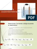 2020 - CLASE 10 - Coulombimetria y Electrolisis