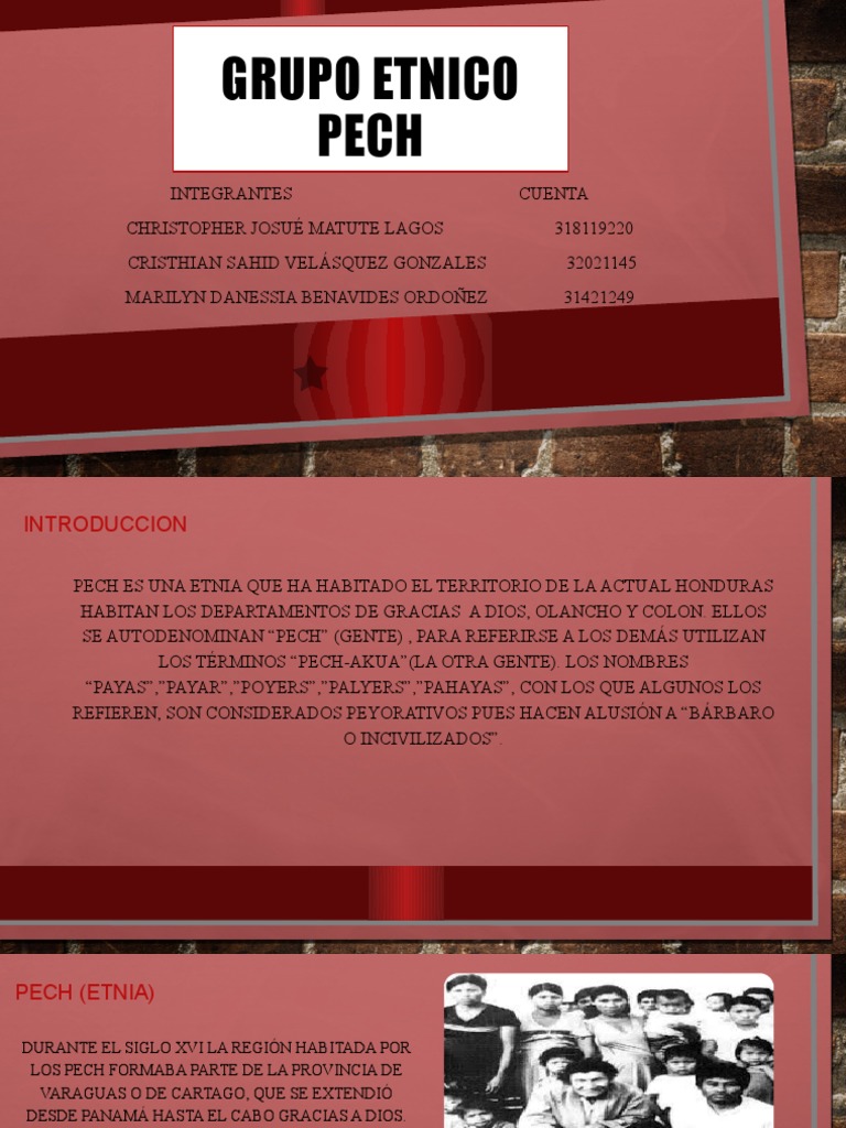 Etnia Pech | PDF | Honduras