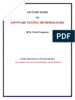 Software Testing Methodologies PDF