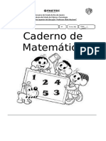 Caderno de Matemática do Governo do RJ