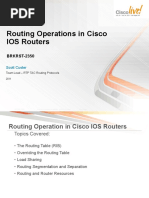 Routing Operation